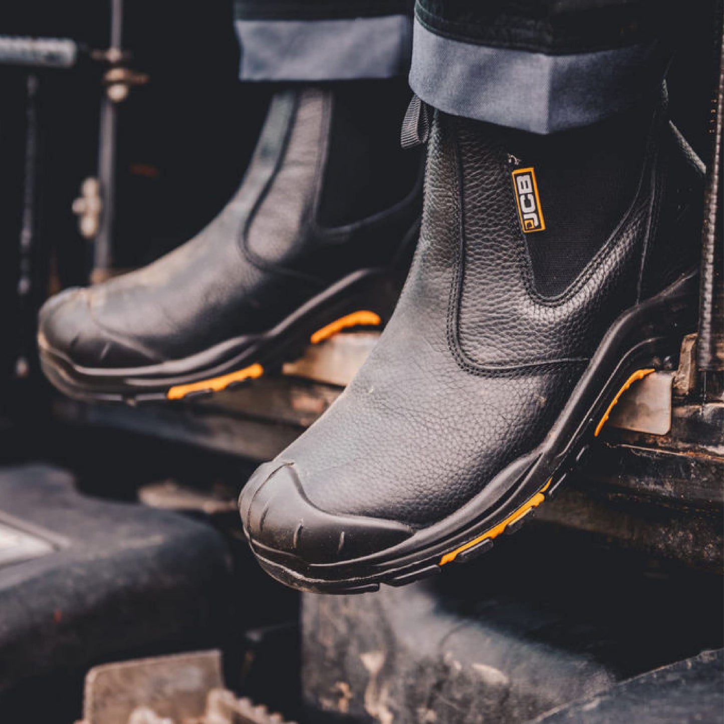 JCB Black Safety Dealer Boot S3 SRC