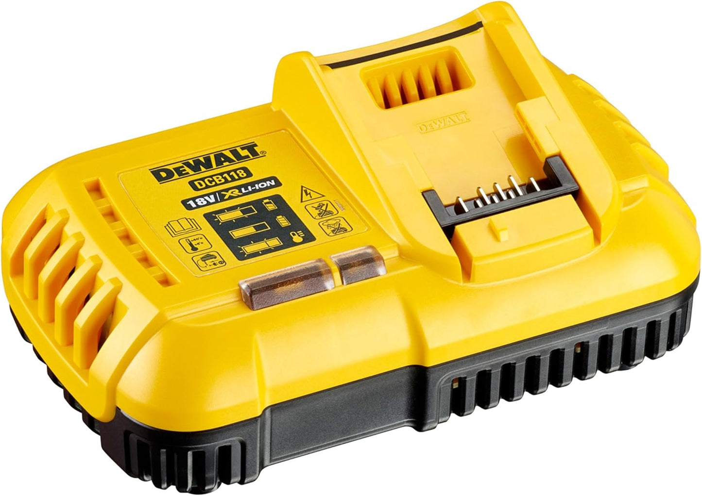 DEWALT DCB118 XR Flexvolt Fast charger - Yellow/Black