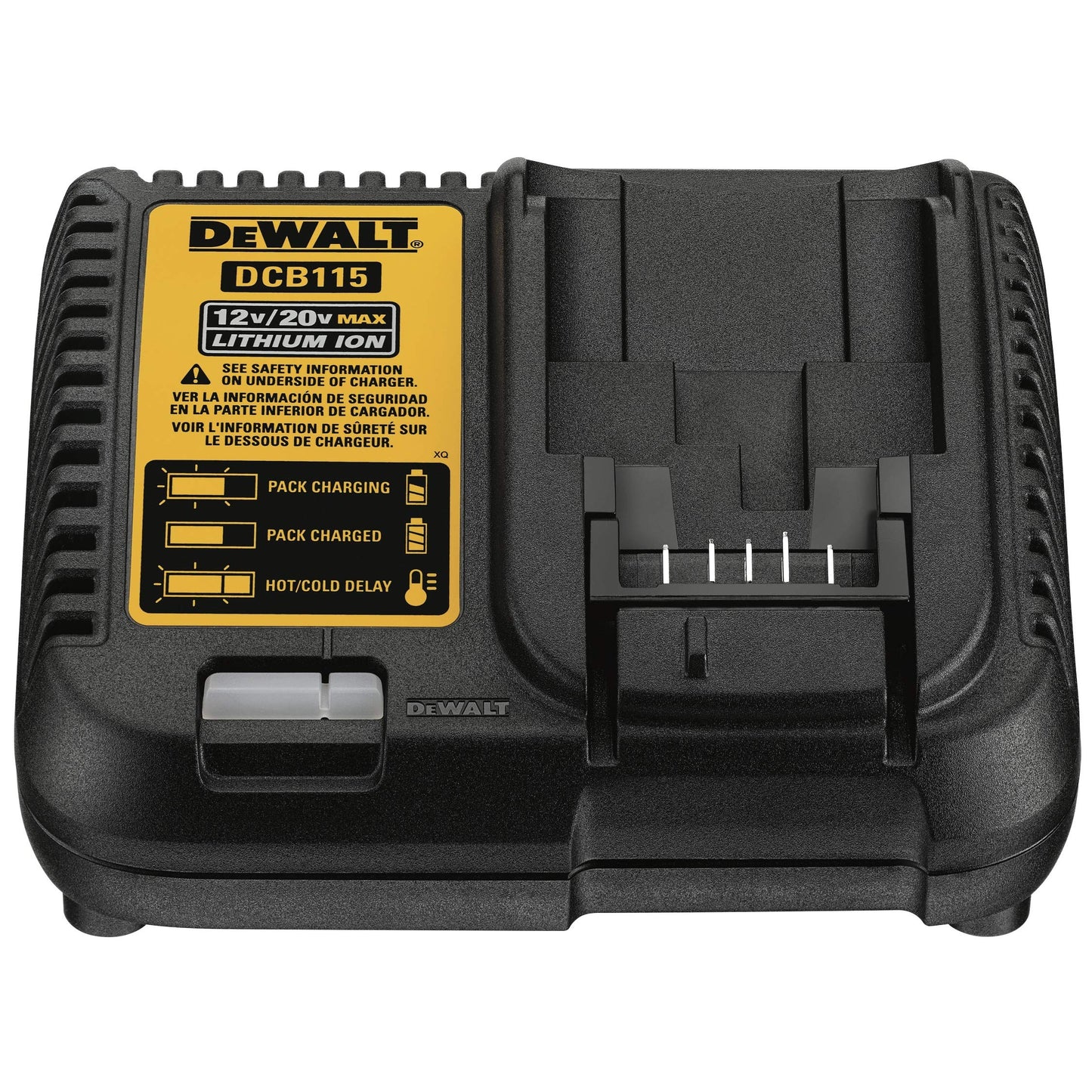 DEWALT DCB115-QW - Cargador XR 10,8V - 14,4V - 18V