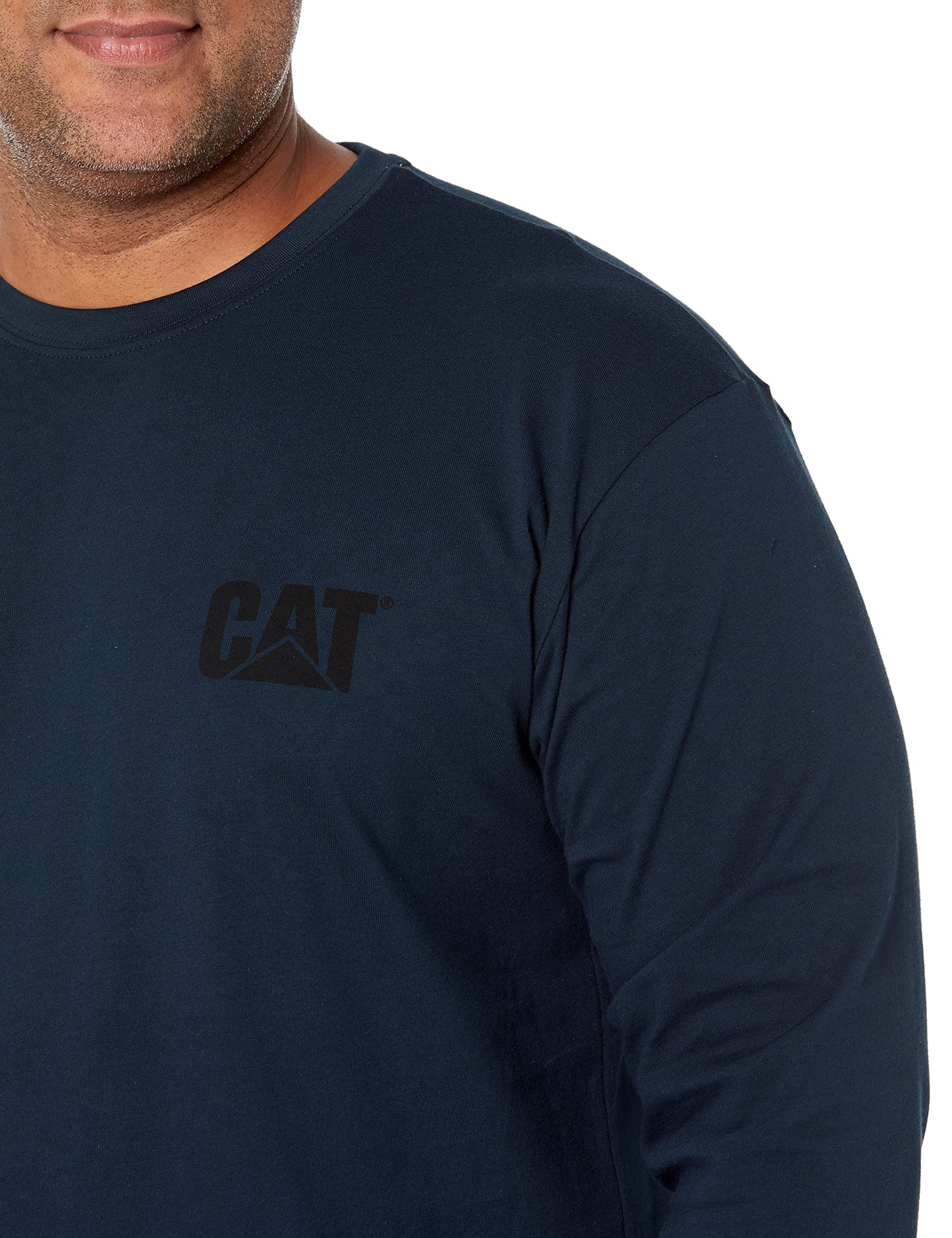 CAT Men's Trademark Banner Long Sleeve T-Shirt