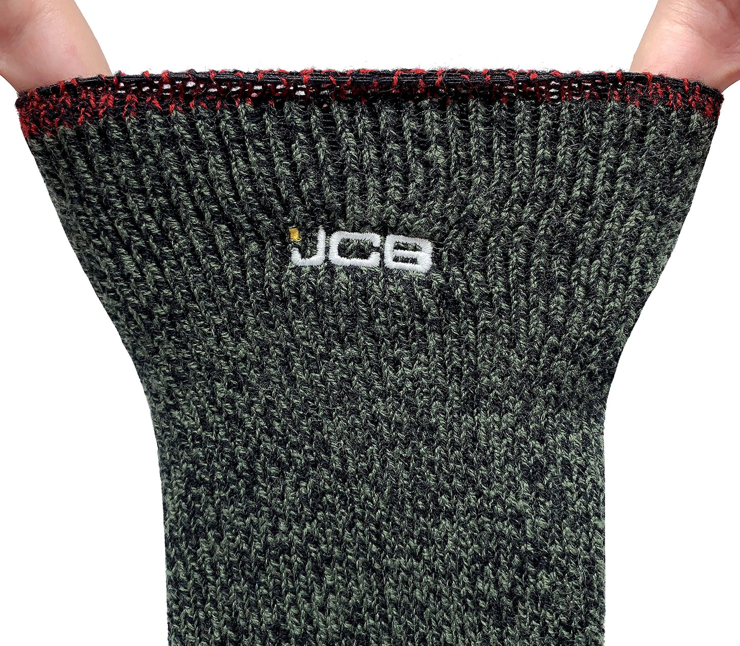 JCB - Mens Thermasock Boot Socks | 1 Pair | Mens Heavy Duty Thick Winter Socks