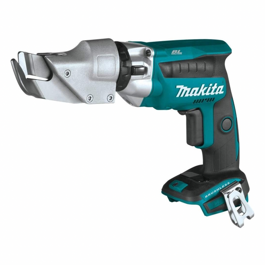 Makita XSJ04Z 18V LXT Lithium-Ion Brushless Cordless 18 Gauge Offset Shear, Tool Only