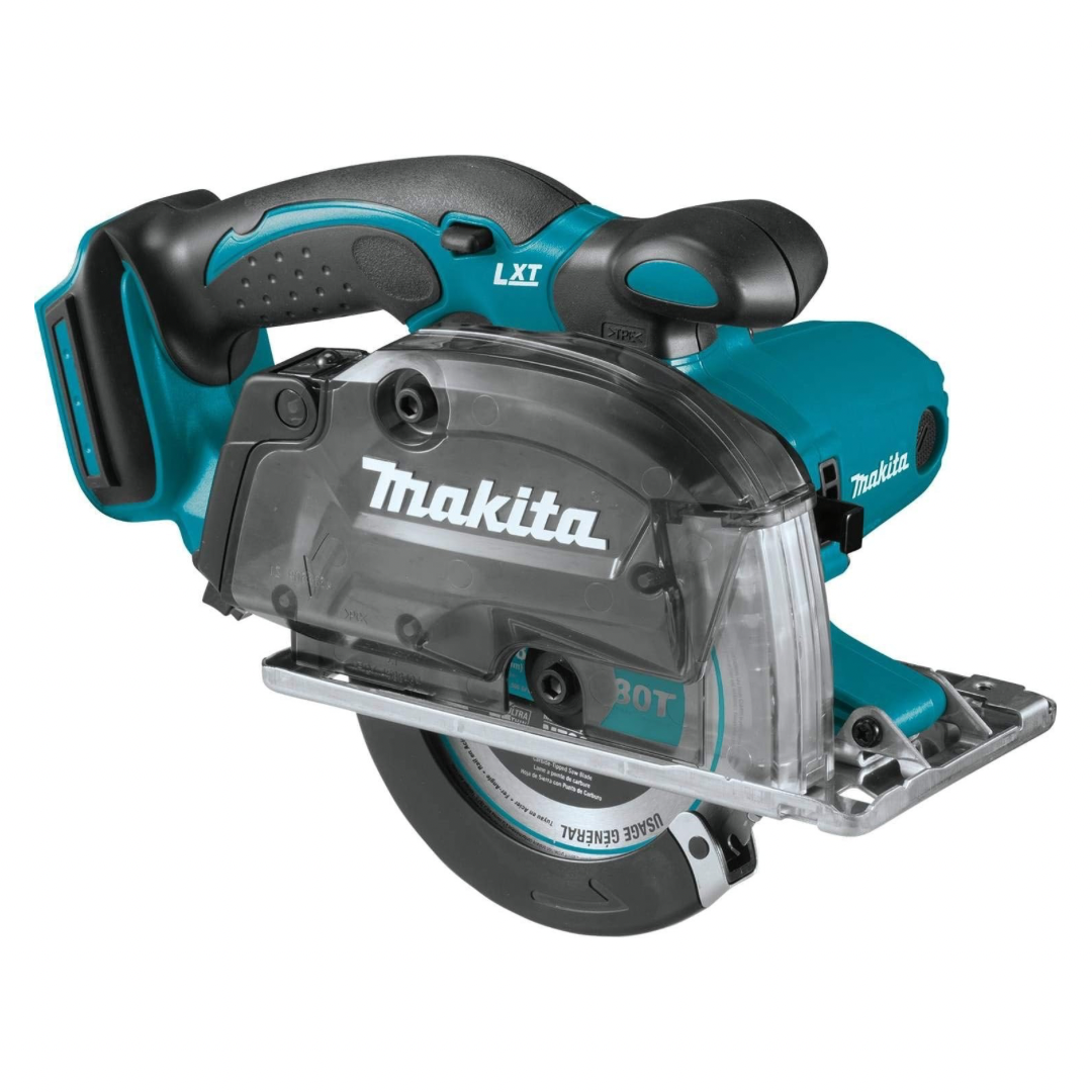 Makita XSC03Z 18V LXT Lithium-Ion Cordless 5-3/8" Metal Cutting Saw, with Electric Brake and Chip Collector, Tool Only