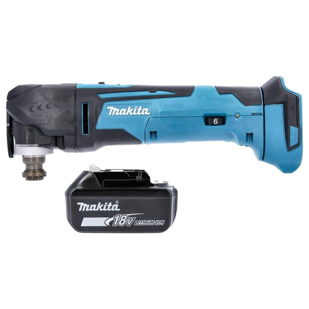 Makita DTM51Z 18v Multitool LXT Keyless Blade Change + 1 x 5.0 Ah Battery