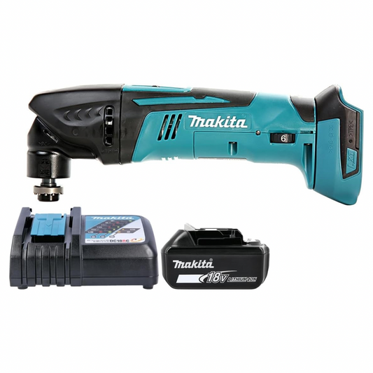 Makita DTM50 18V LXT Oscillating Multitool with 1 x 6.0Ah Battery & Charger