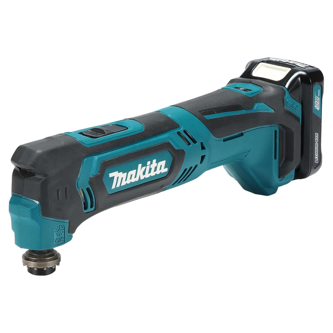 Makita TM30DWAE 12V Max Li-ion CXT Multi Tool Complete with 2 x 2.0 Ah Li-ion Batteries and Charger Supplied in a Carry Case