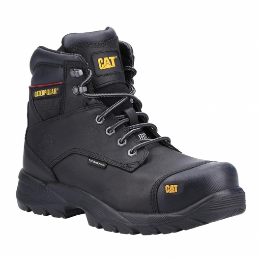 Caterpillar Spiro Waterproof Safety Boot Black UK 11 Black UK 11 Black Boots