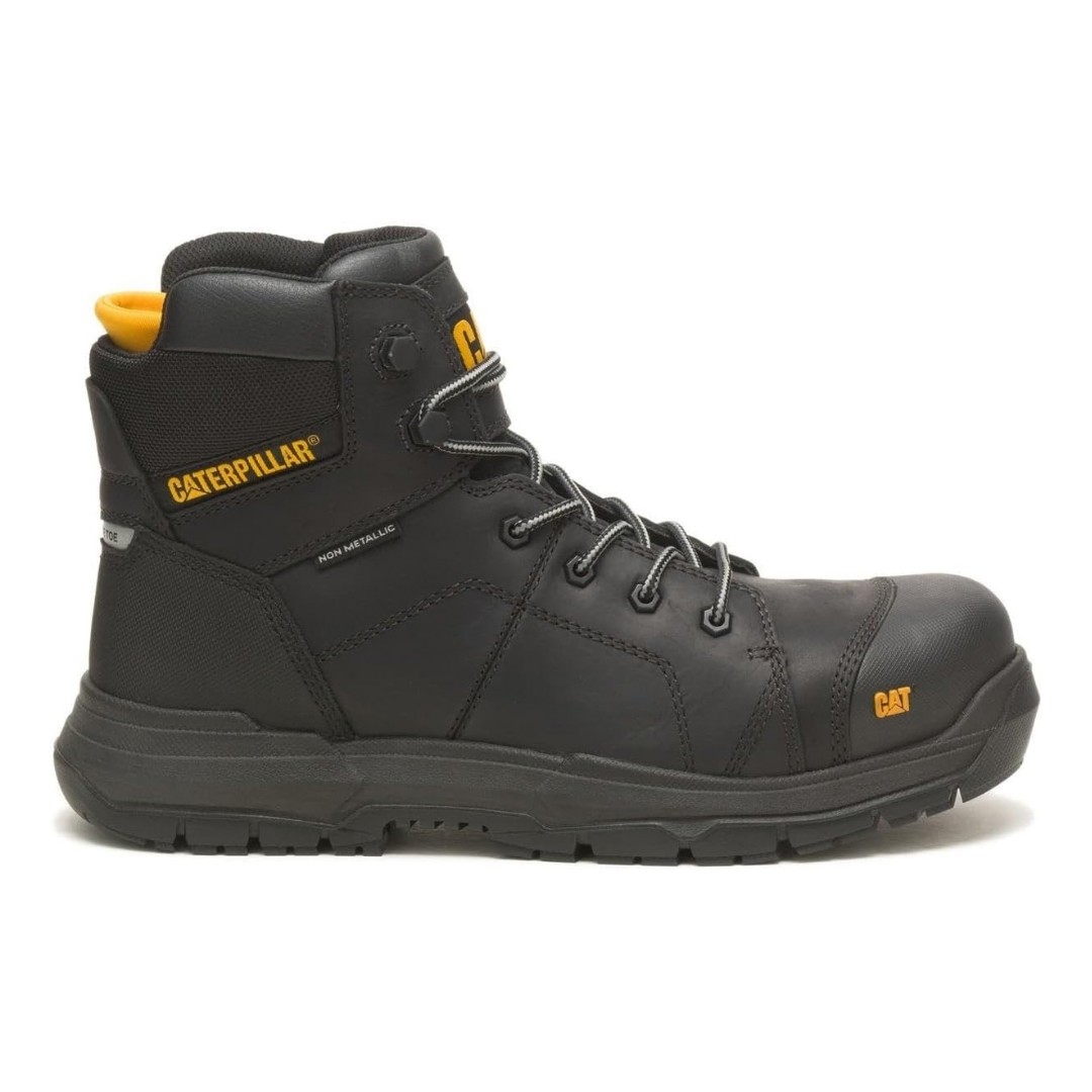 Caterpillar Crossrail 2.0 Mens Composite Toe Work Safety Boots Black UK 9 / EU 43