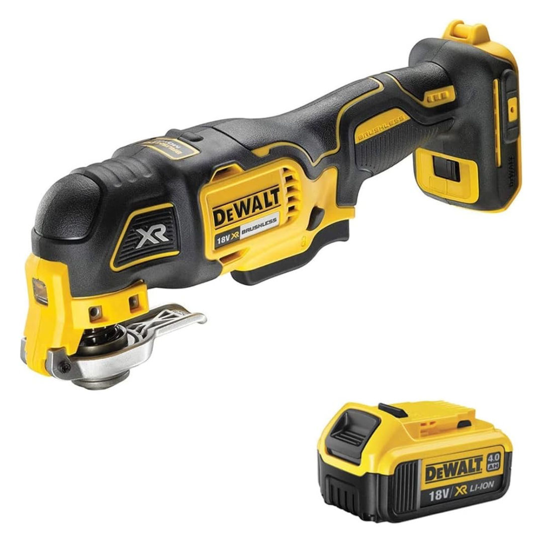 Dewalt DCS356N 18V Brushless Oscillating Multitool with 1 x 4.0Ah Battery