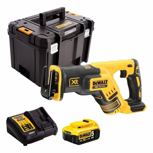 DeWalt DCS367N 18V Brushless Reciprocating Saw with 1 x 5.0Ah Battery & Charger in DWST1-71195 Case