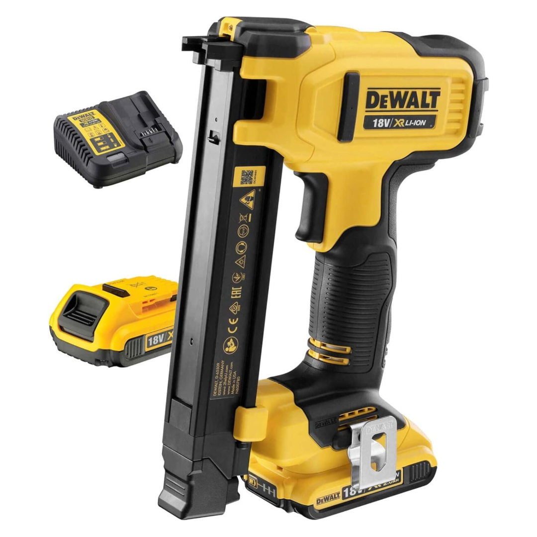 DeWalt DCN701D2 XR Electricians Stapler 18V 2 x 2.0Ah Li-ion