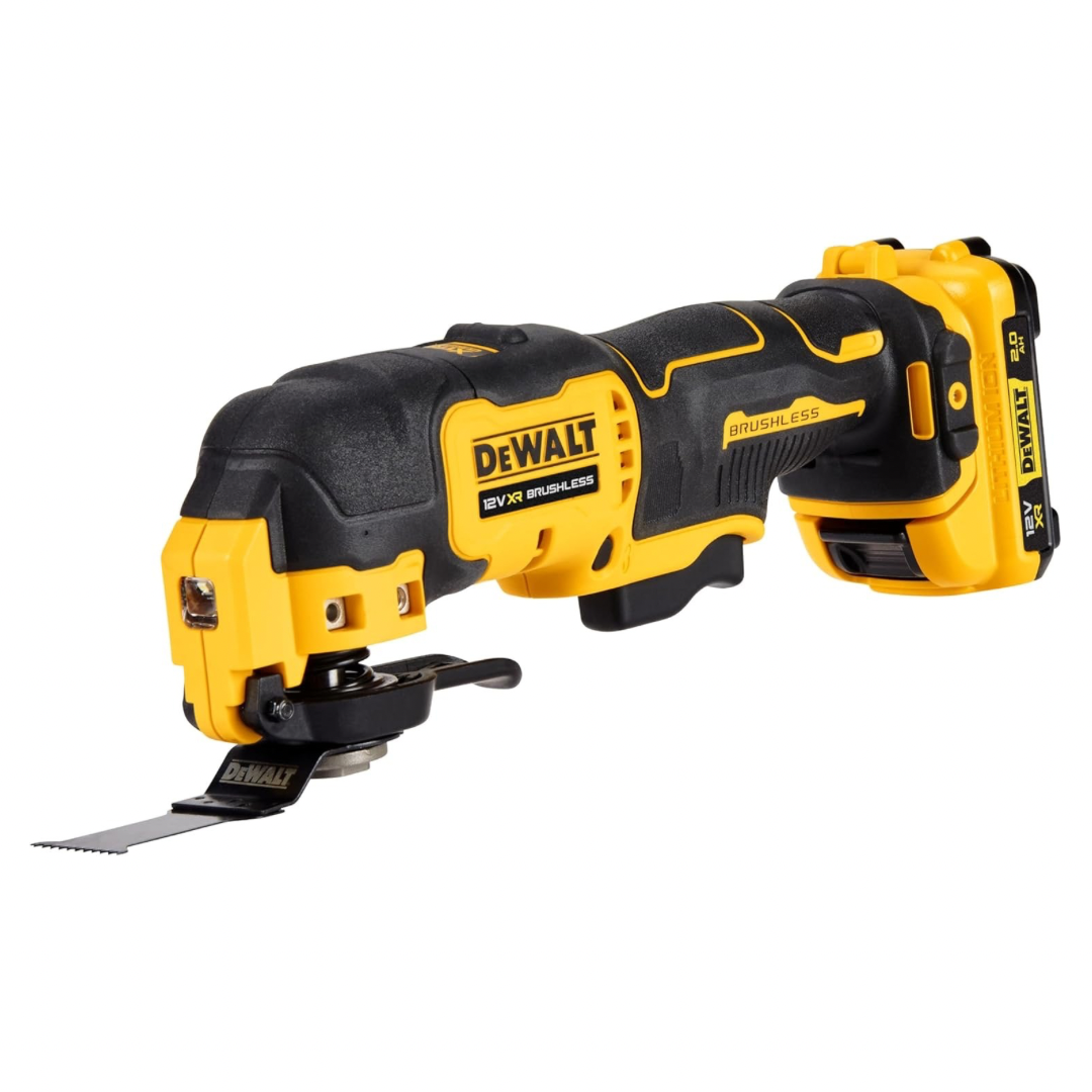 DEWALT XR BL Multi-Tool 12V 2 x 2.0Ah Li-ion, Yellow