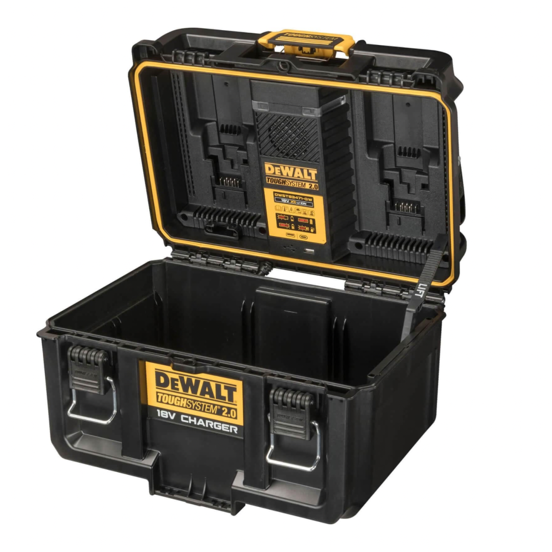 DEWALT Tough System V2 18v XR & FlexVolt Batteries Charger Box 240v