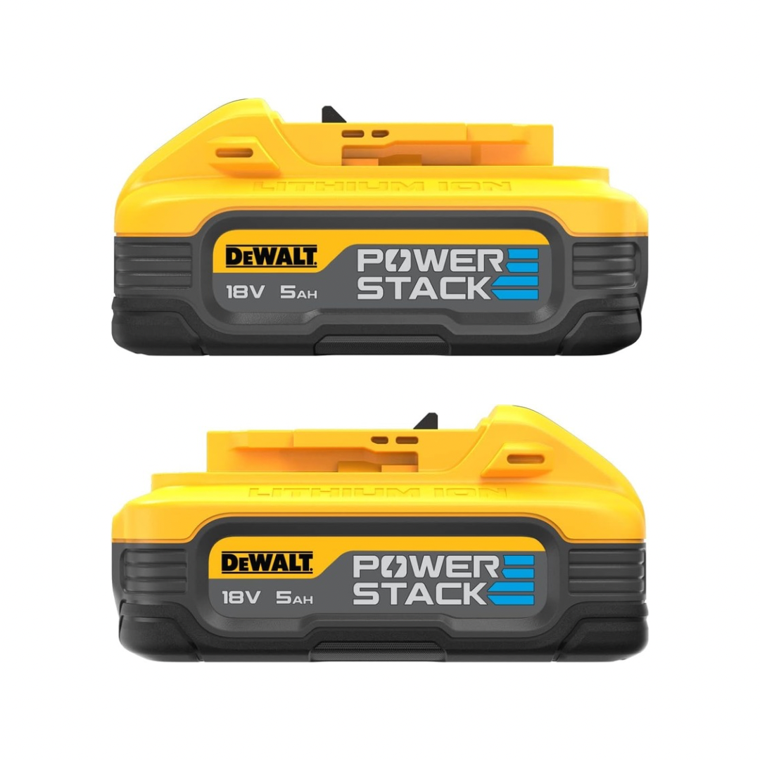 DeWalt DCBP518H2 18V 5.0Ah Powerstack Battery Twin Pack