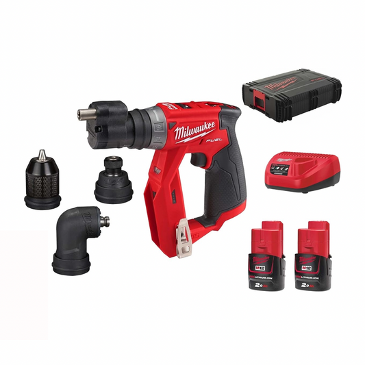 Milwaukee M12FDDXKIT-202X 12V 2x2.0Ah M12 Fuel 4in1 Drill Driver Kit