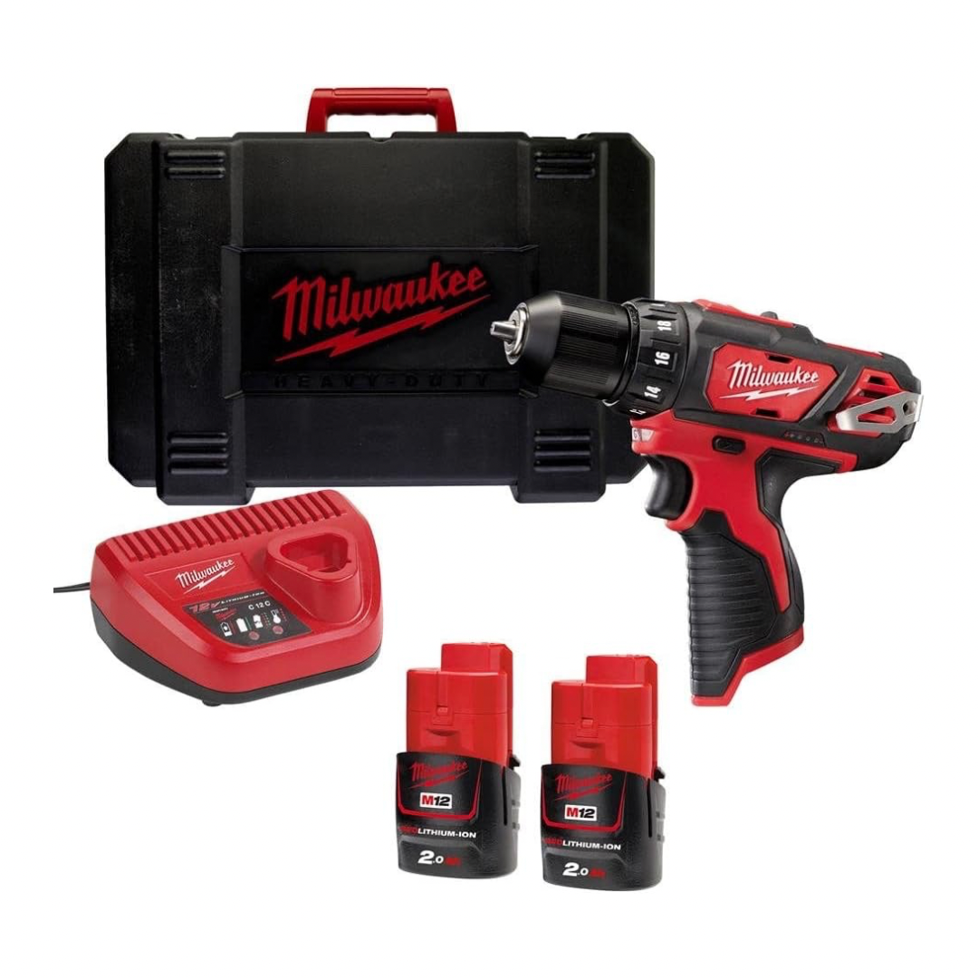 Milwaukee M12BDD-202C Sub Compact Drill Driver