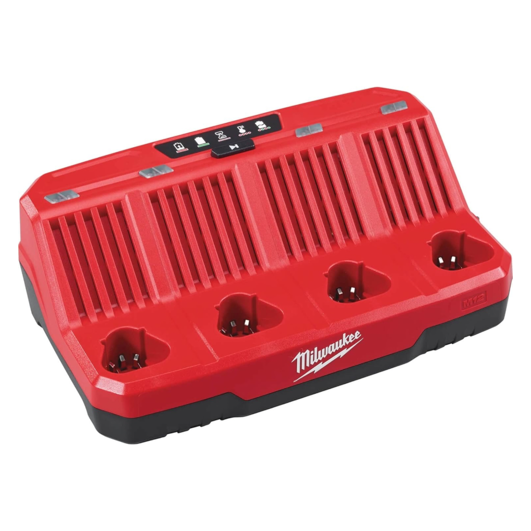 Milwaukee M12C4 M12 4 Bay Multi Charger