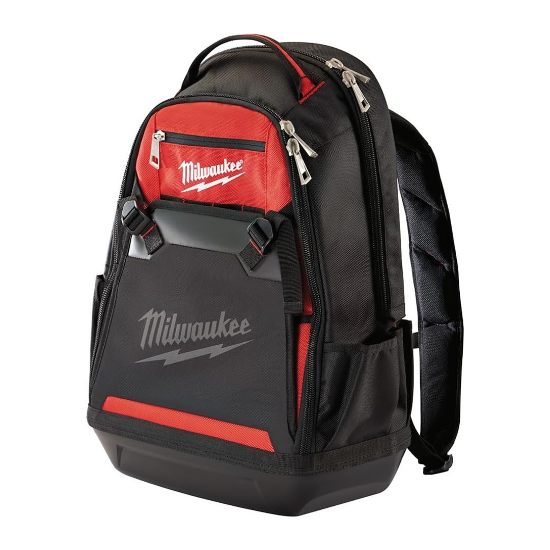 Milwaukee 48228200 35 Pocket Jobsite Backpack - Red/Black