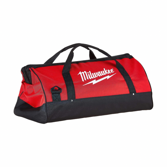 Milwaukee Heavy Duty 23 x 12 x 12 Inch Canvas Tool Bag w/Shoulder Strap and 6 Interior Pockets