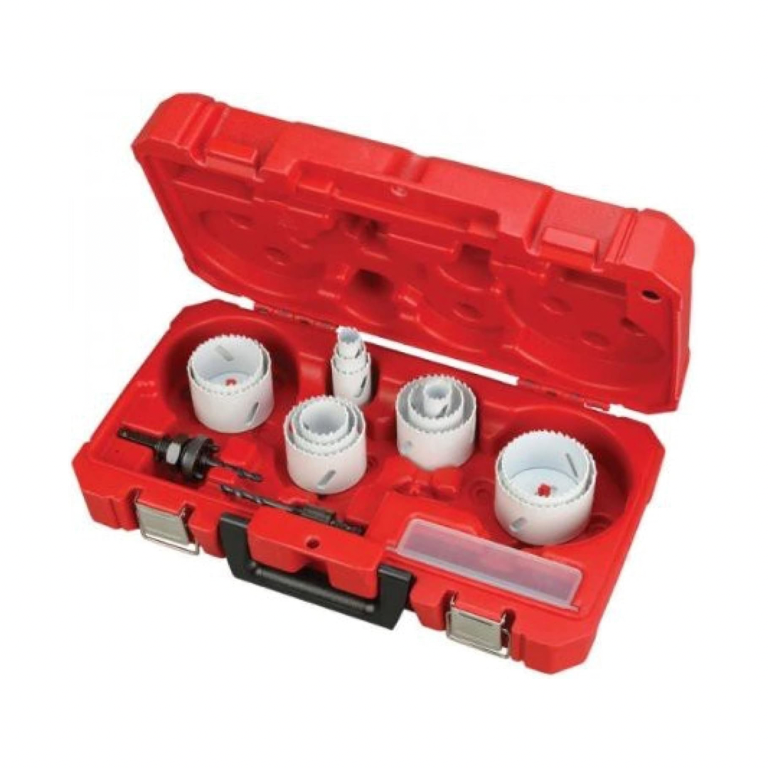 Milwaukee Hole Dolzer Bi-Metal Hole Saw, 17 Piece Set 49224102.