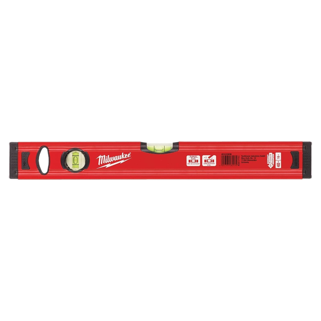 Milwaukee 4932459090 40 cm/16-Inch Redstick Slim Level - Red/Black