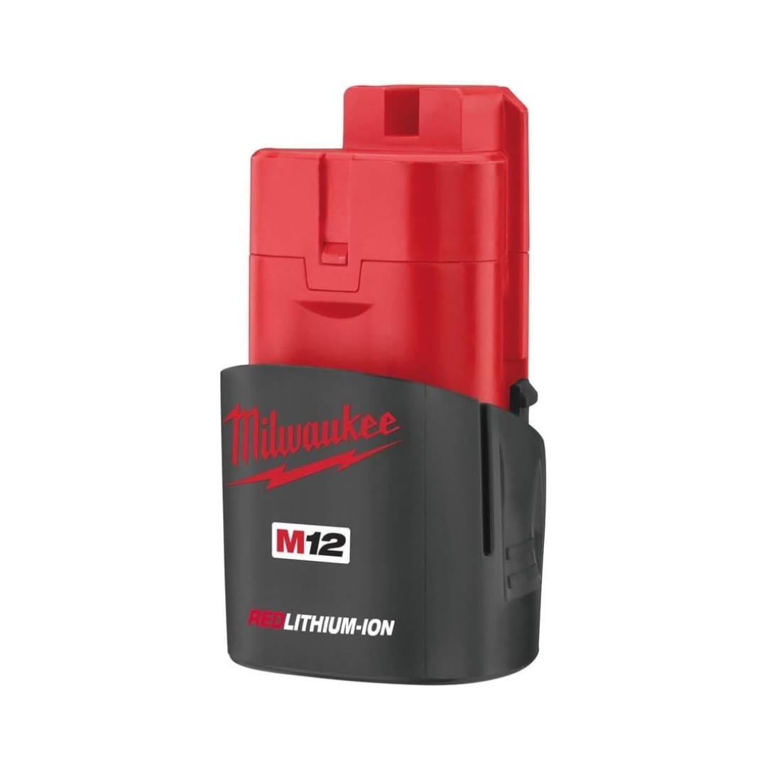 Milwaukee M12B 1.5Ah Lithium-Ion Battery - Red