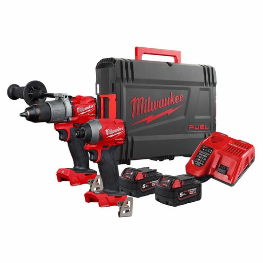 Milwaukee M18 ONEPP2A2-502X Fuel Next Gen ONE-Key Twin Pack 18V 2 x 5.0Ah Li-ion M18ONEPP2A2-502X