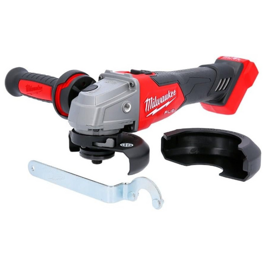 Milwaukeee Angle Grinder M18 Fuel, Disc Diameter 115 mm, 8500 RPM, AVS, FIXTEC, Anti-Kickback, Red, 0