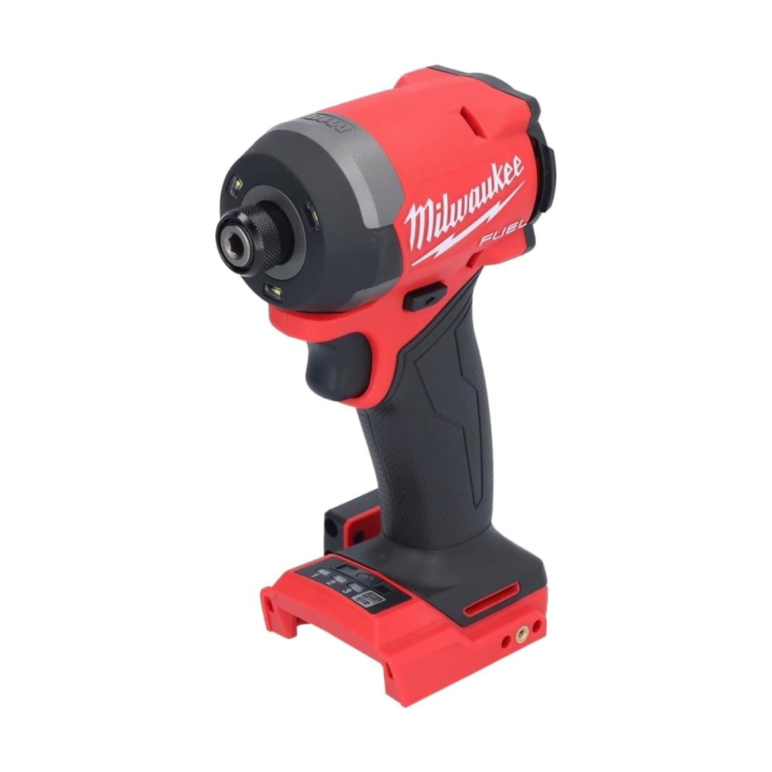 Milwaukee 2953-20 18V Lithium-Ion Brushless Cordless 1/4'' Hex Impact Driver (Bare Tool), Red